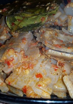 Foto resep Tumis kulit singkong