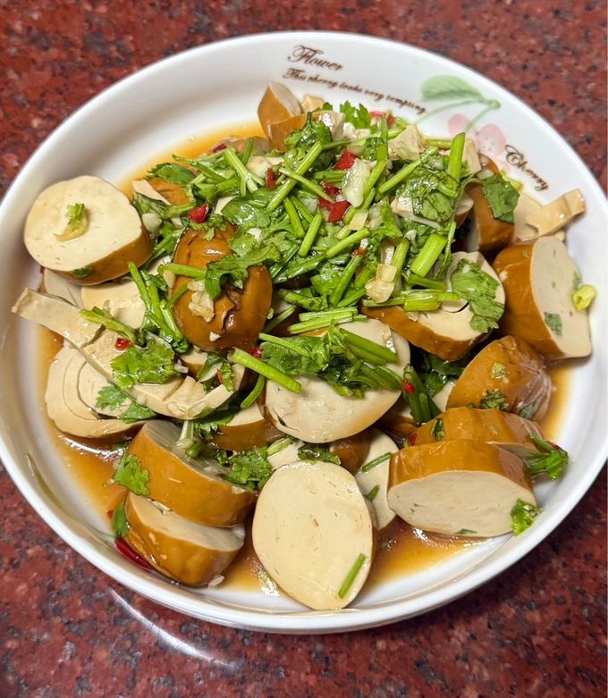 涼拌素雞 的食譜成品照片