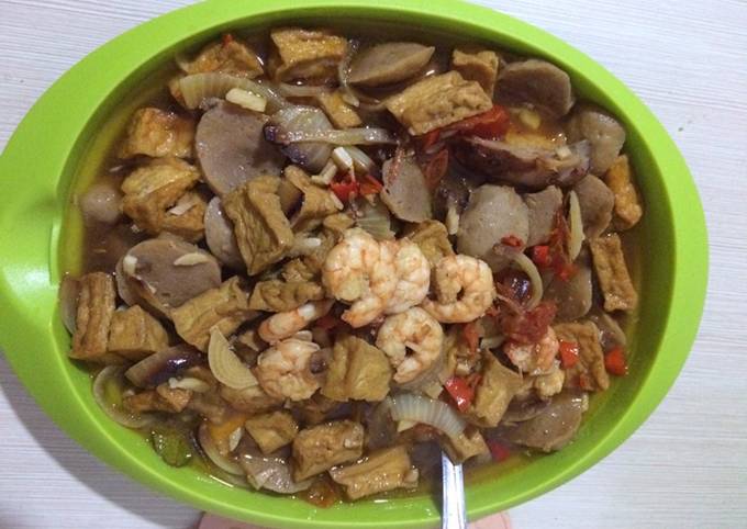 Resep Udang Bakso Tahu Tumis Oleh Gilang Ayu Cookpad