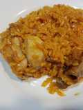 Arroz meloso con pollo