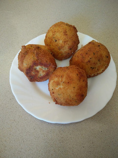 Una foto de Papas rellenas