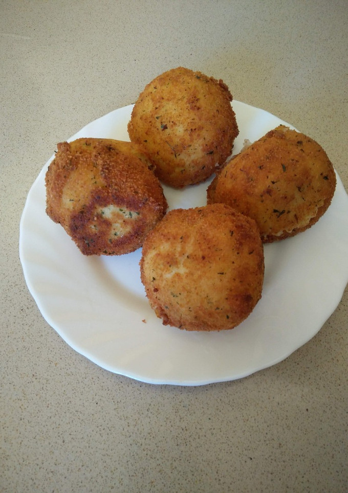 Una foto de Papas rellenas