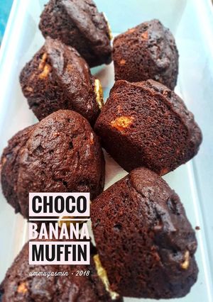 Foto resep Muffin Coklat/Choco Banana Muffin