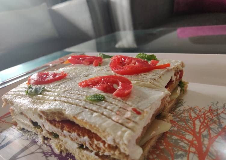 Recipe of Super Quick Homemade Party layer sandwich