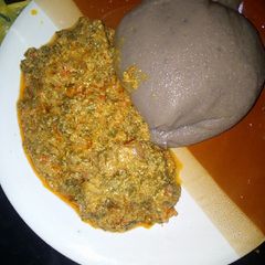 A picture of Tuwon amala and agushi.