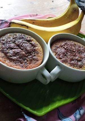 Foto resep 1. Bolu pisang super lembut cokelat