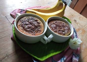Resep Unik 1. Bolu pisang super lembut cokelat Ala Warung