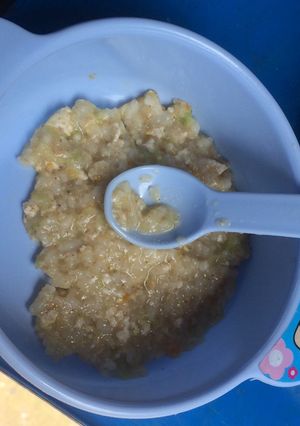 Foto resep MPASI 6m+ rendah serat