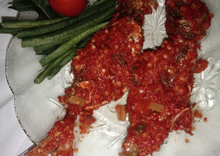 Resep Ikan Kembung Sambel Merah, Bisa Manjain Lidah