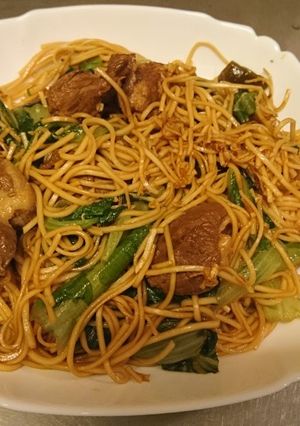 快炒烏龍麵 的食譜成品照片
