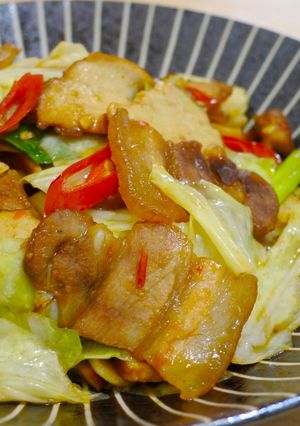 回鍋肉 的食譜成品照片