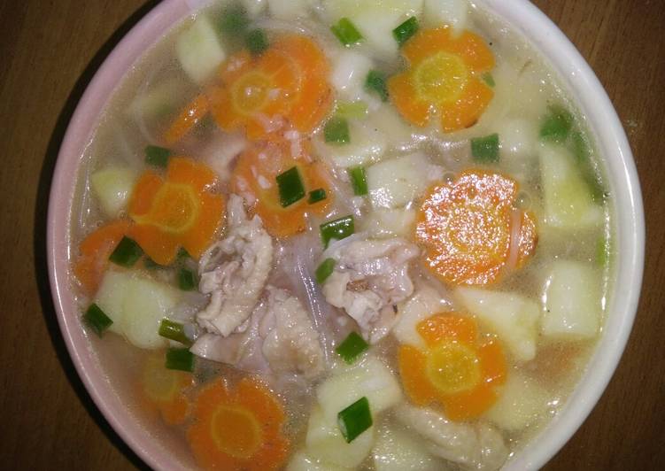 Resep Sup Ayam Sederhana Lezat