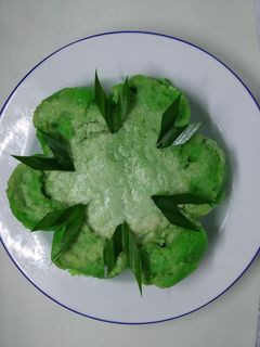 Foto resep Bingka Pandan kukus