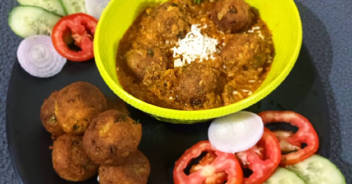Veg Kofta in bhuna curry Recipe by Purvi Modi Cookpad