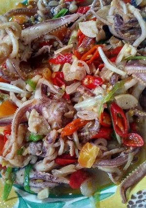 Foto resep Very simple kepala cumi basah