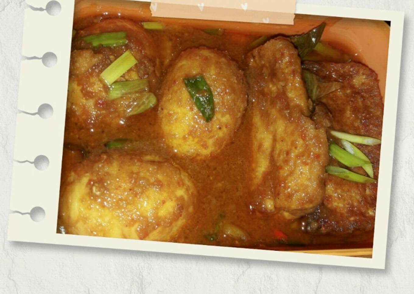 7. Tahu telur enak