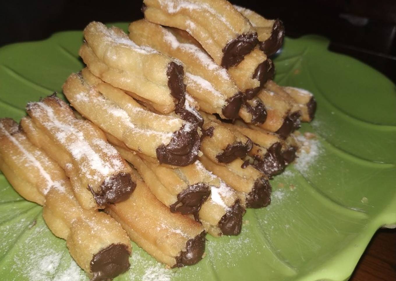 Resep Churros isi coklat simple