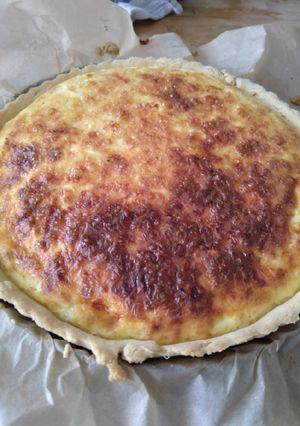 Une photo de Quiche aux 3 fromages
