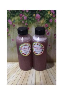 Foto resep Diet Juice Cucumber Pear Lime Blueberry Red Radish