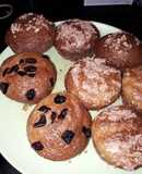 Cupcake con harina de hot cakes