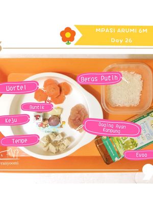 Foto resep 💕Mpasi Arumi 6M day 26💕