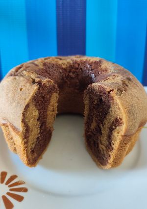 Una foto de Torta marmolada sin gluten