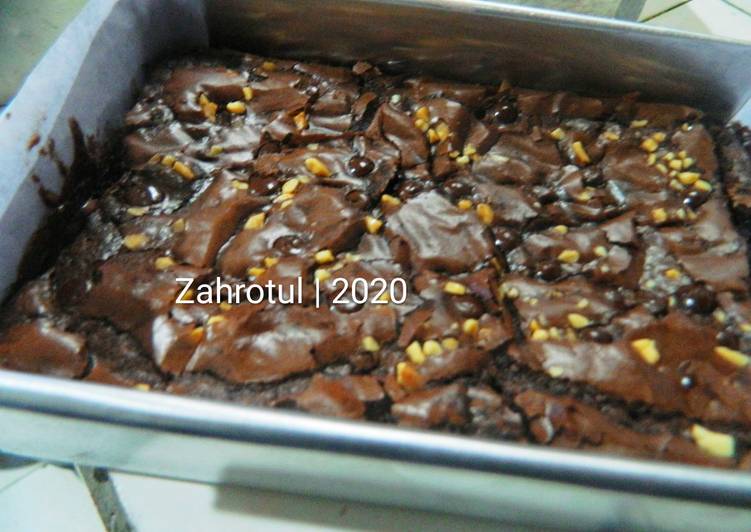 Bumbu Shiny Crust Brownies | Bahan Membuat Shiny Crust Brownies Yang Lezat Sekali