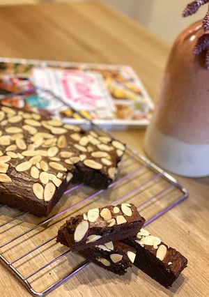 Foto resep Fudgy chewy brownies