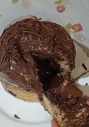 Foto de Panetone trufado caseiro