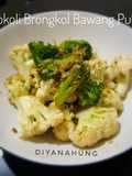 Brokoli Brongkol Bawang Putih (Menu Diet)