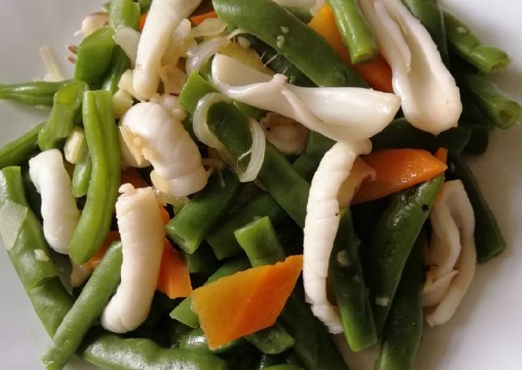 Recipe of Super Quick Sauteed French Beans