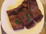 شرائح السمك مقلية