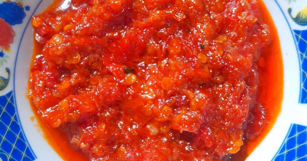 Resep Sambal Tomat Oleh Sri Narti Cookpad