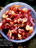 Sambal Keringan Kulit Singkong-Teri-Kacang Renyah dan Yummy