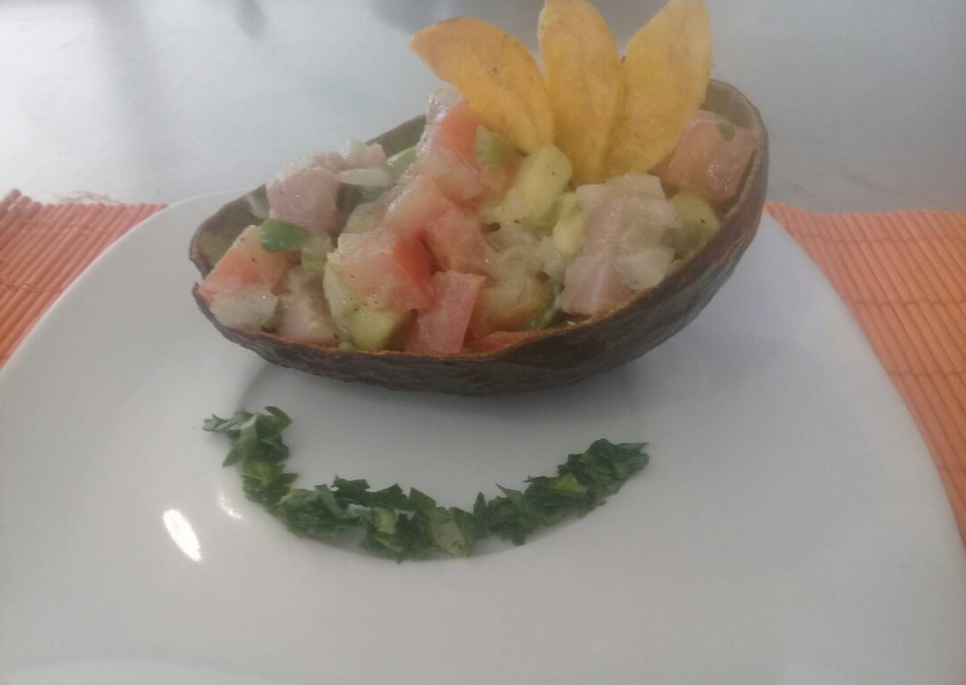 Ceviche de atún