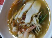 Gambar prawn noodle soup
