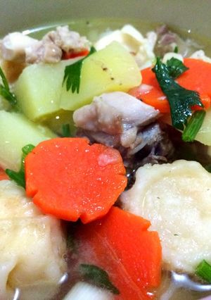 Foto resep Sup siomay udang