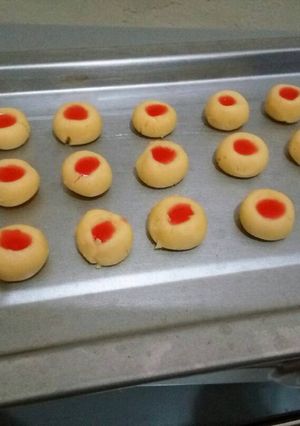 Foto resep Thumbprint cookies simple ala ala anak kost