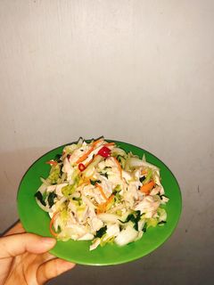 Hình của món Gỏi gà bắp cải (eatclean).