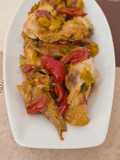 Alitas de pollo al chilindrón. Receta aragonesa