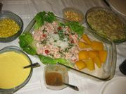 Una foto de ceviche surimi