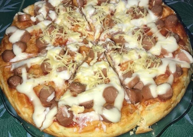 Resep Pizza Panggang Rumahan, Bikin Ngiler