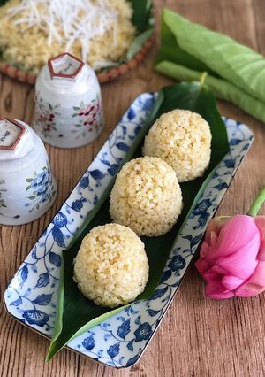Hình của món Xôi gạo đồ.