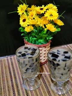 Foto resep Es Cincau Kopi