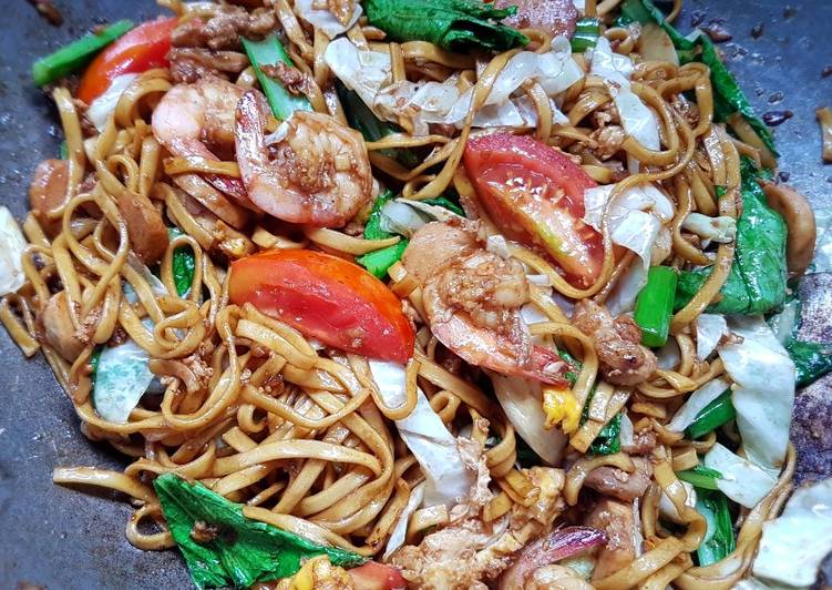 Bakmie Gepeng Goreng