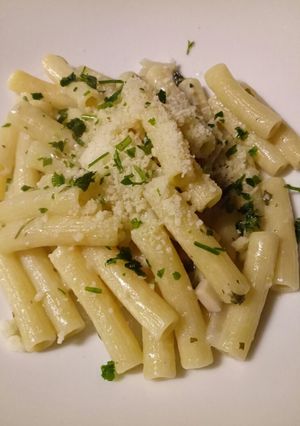 A picture of Porcini pasta.