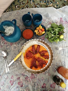 عکسی از دستور ته انداز کتف و بال مرغ