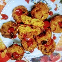 A picture of Air  Fryer  Broken  Wheat   Patties / Dalia patties.