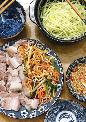 Hình của món Dưa giá.