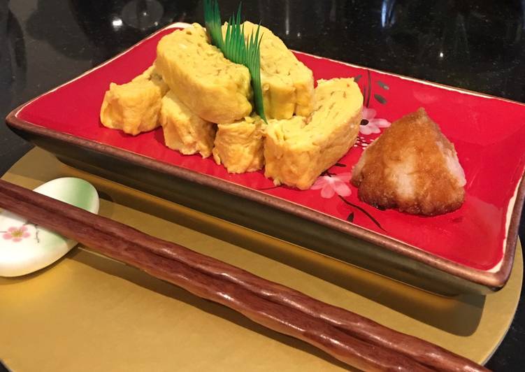 Recipe: Appetizing Dashimaki tamago